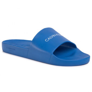Calvin Klein pánské modré pantofle - 41 (CJR)
